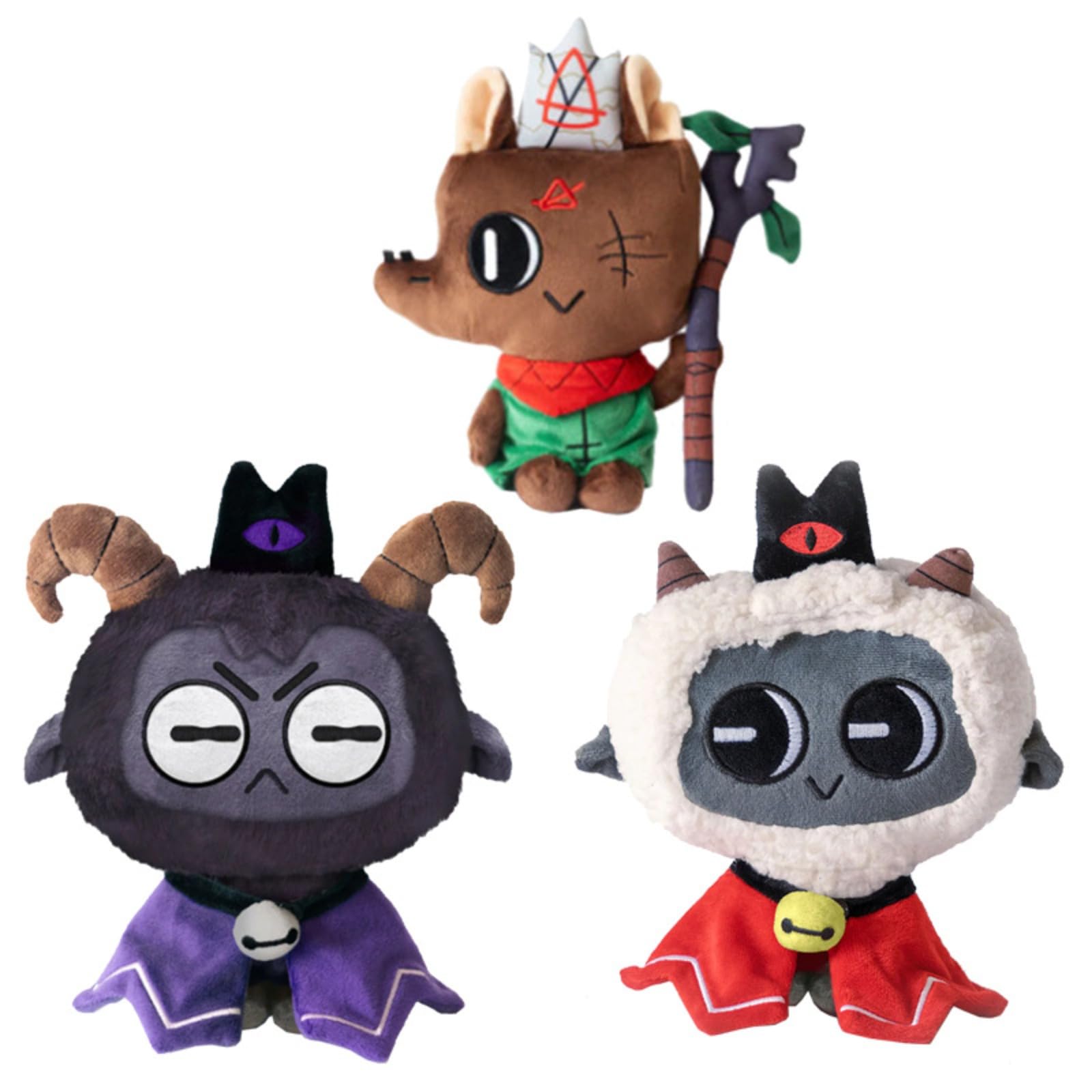 Amazon.co.jp: 2024 Cult of the Lamb Plush,25cm/9.8in羊の